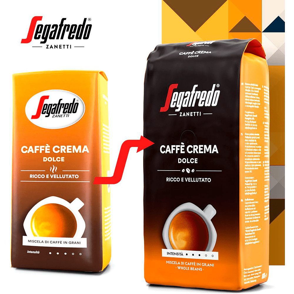 Кофе "Segafredo" Crema Dolce, зерновой, 1000 г - 2