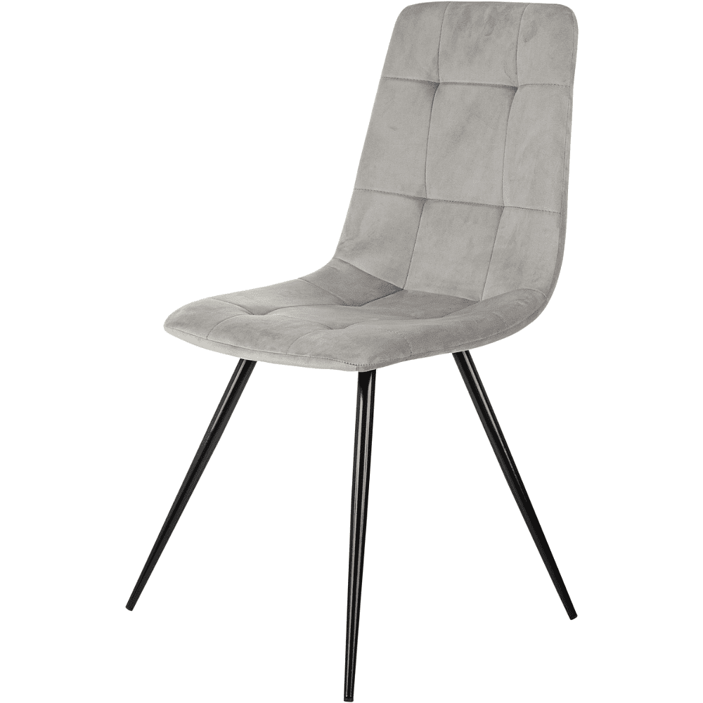 Стул Бюрократ "CH-K1_4", ткань, светло-серый, металл, комплект 4 штуки - 6