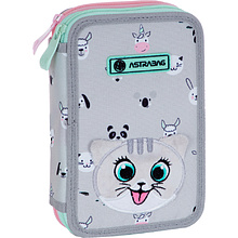 Пенал "Kitty the cute", 2 отделения
