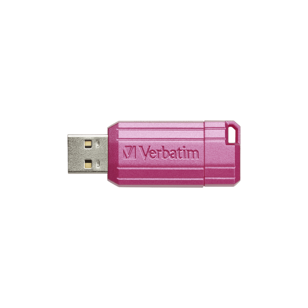 Карта памяти USB Flash 2.0 32 Gb "Pin Stripe" пласт., розовый - 4