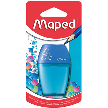 Точилка Maped "Shaker", 1 отверстие, с контейнером, блистер - 2