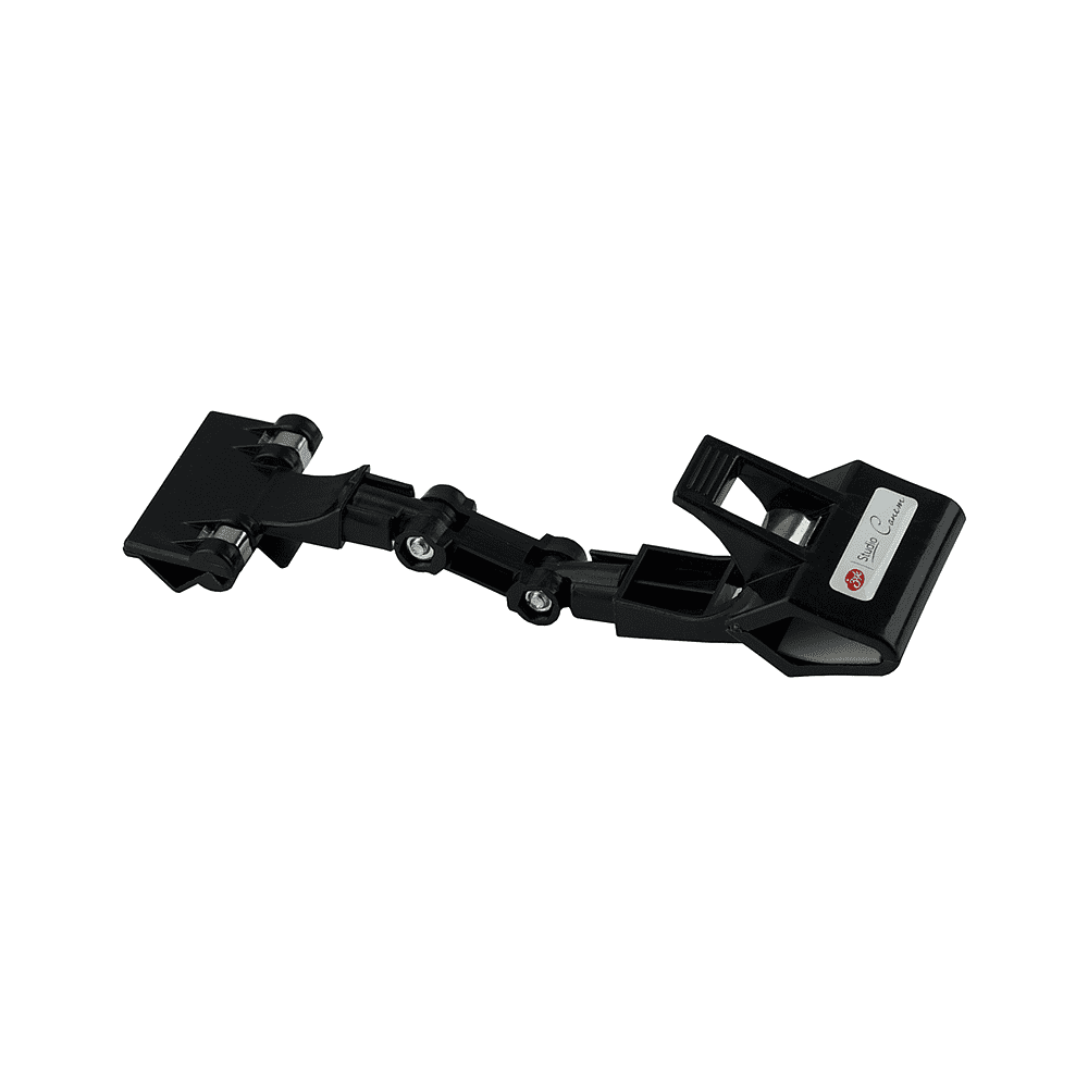 Держатель с зажимом "Сонет", черный