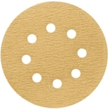 Круг абразивный Krugo Master шлифовальный, 8 отверстий, d125, p.240