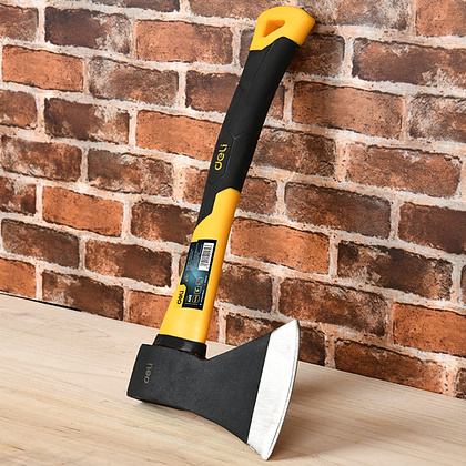 Топор Deli "EDL5709", 0.8 кг,  фиберглассовая рукоятка - 8