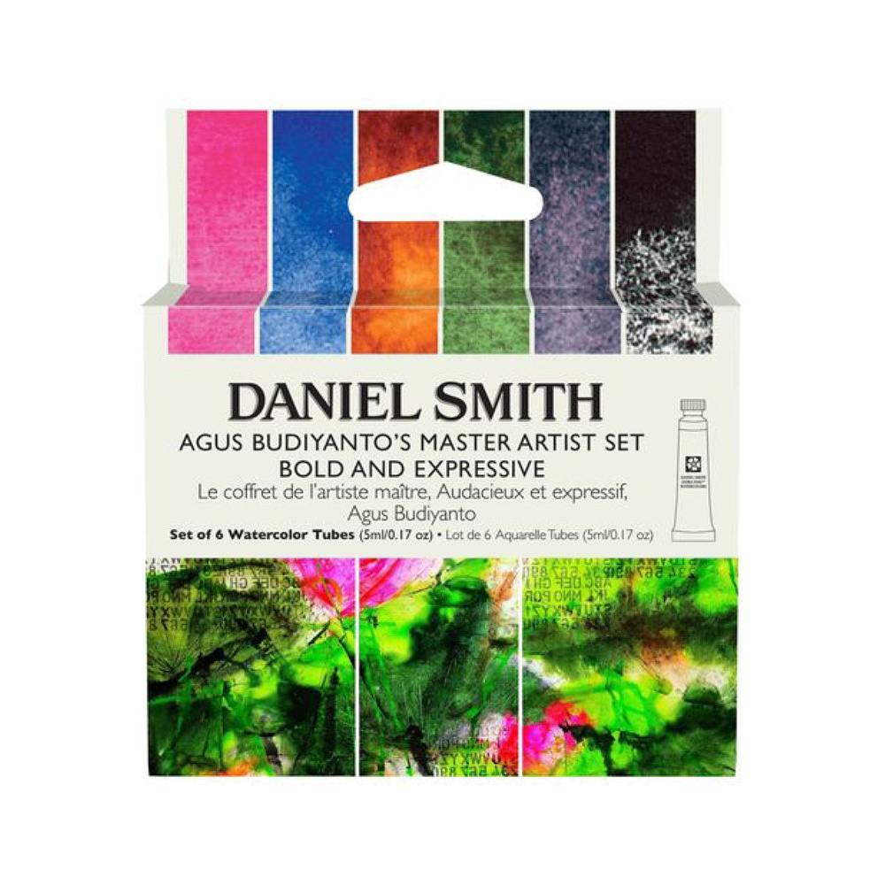 Краски акварельные Daniel Smith "Agus Budiyanto's Master Artist Set", 6 цветов, тубы