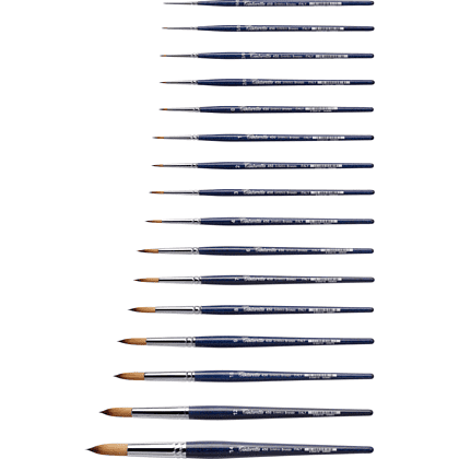 Кисть для рисования "Tintoretto Bronze", синтетика, круглая, №7 - 2