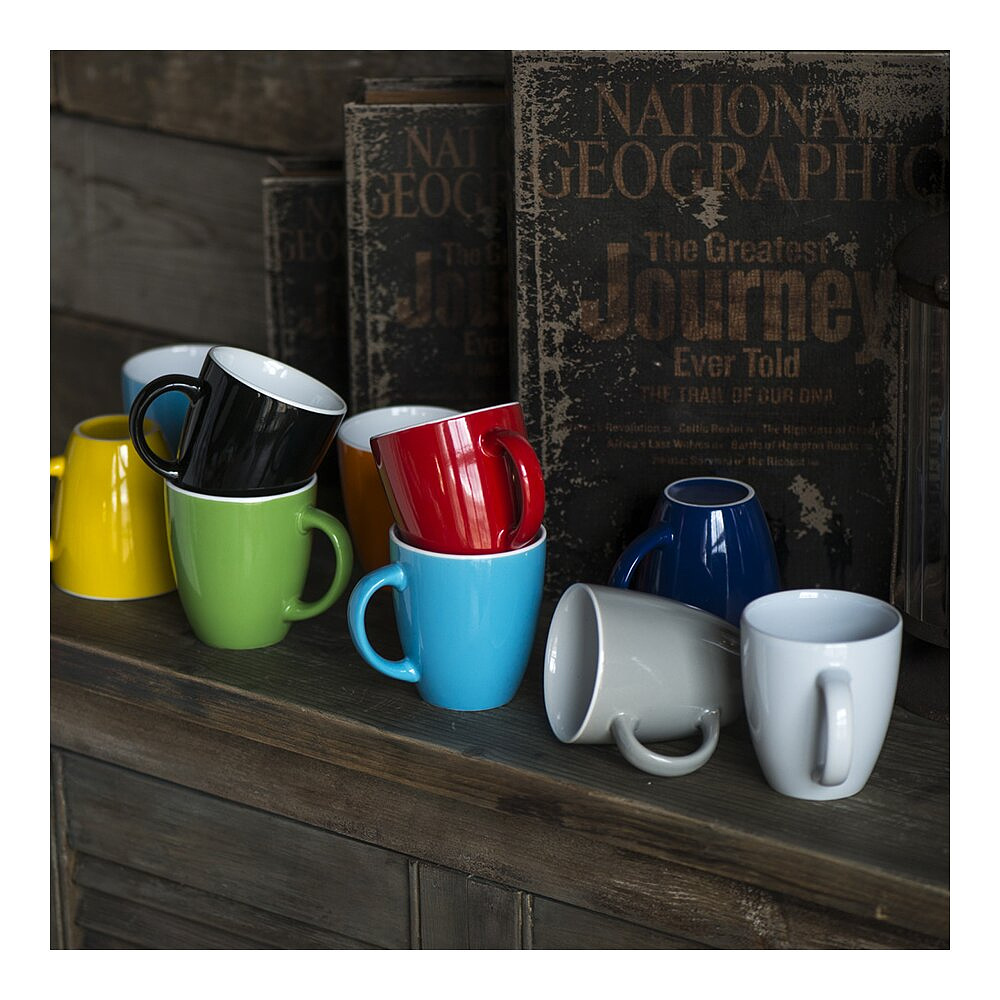 Кружка "Anna", керамика, 310 мл, черный - 2