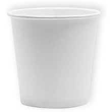 Стакан картонный, 100 мл,100 шт/упак, белый