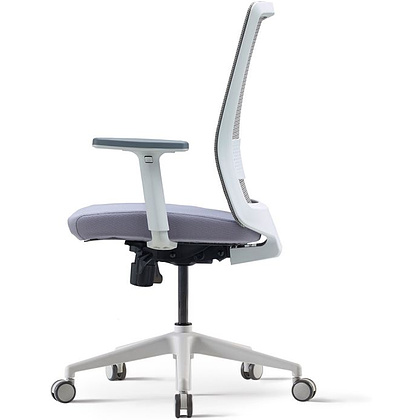 Кресло для руководителя BESTUHL "S30", сетка, ткань, пластик, серый, черный - 3