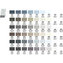 Маркер перманентный двусторонний "Sketchmarker Brush", GG9 серо-зеленый 9