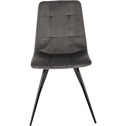 Стул Бюрократ "CH-K1_2", ткань, тёмно-серый, металл, комплект 2 штуки - 3