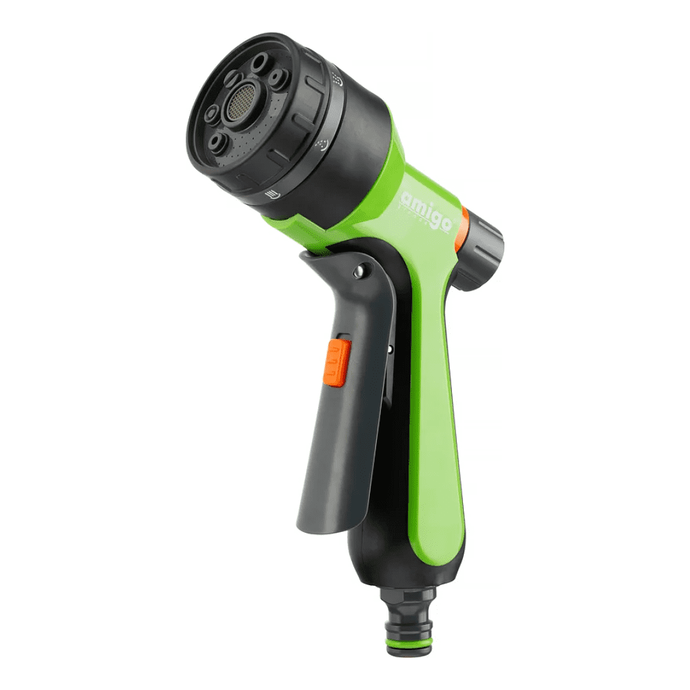 Пистолет-распылитель Amigo Grande 79256, 3/4", 7 функций