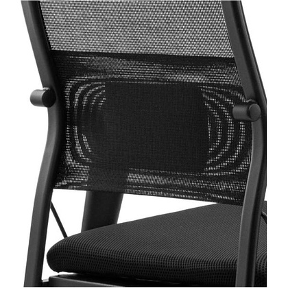 Кресло компьютерное ErgoLife SynchroSit Air-180 B2-311D, ткань, сетка, черный - 5