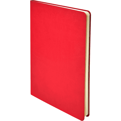 Блокнот "1818-15", А5, 80 листов, красный