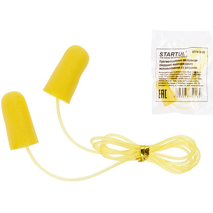Беруши "STARTUL" со шнурком