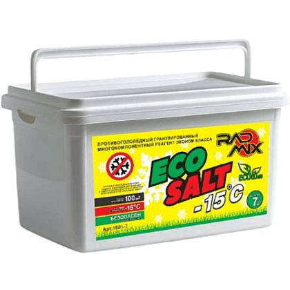 Противогололёдный материал "ПГМ РАДМИКС Экосол", ведро, 7 кг