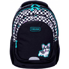 Рюкзак школьный "Cute Puppy", черный