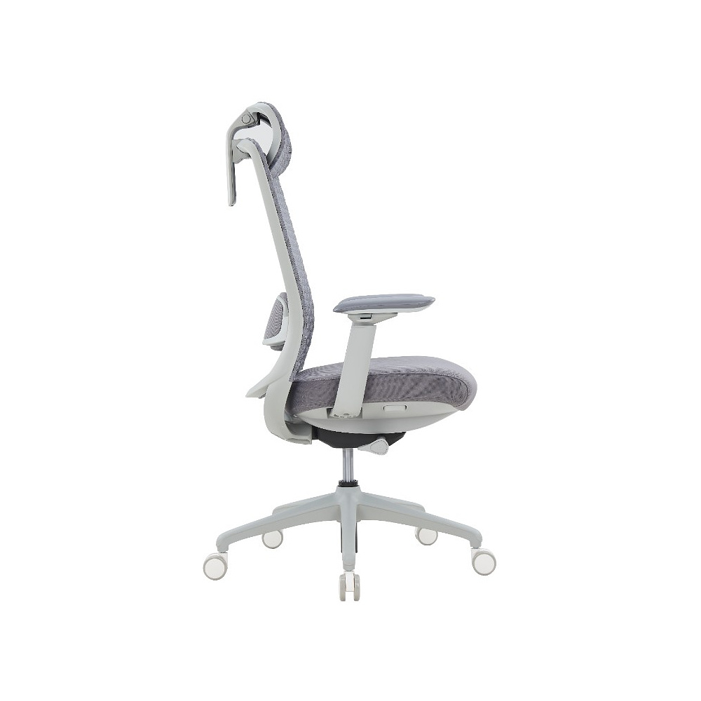 Кресло эргономичное SitZone CH-531A, ткань, пластик, серый - 4