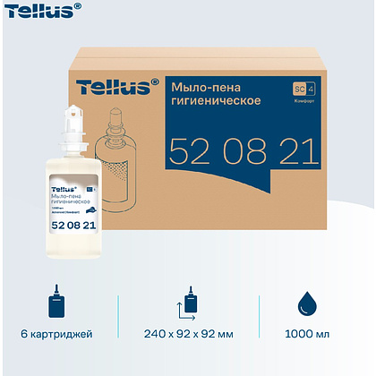 Мыло-пена Tellus Комфорт, 1 л, гигиеническое, SC4 - 3