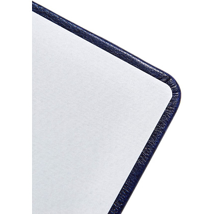 Папка на подпись, с карманом, синий - 7