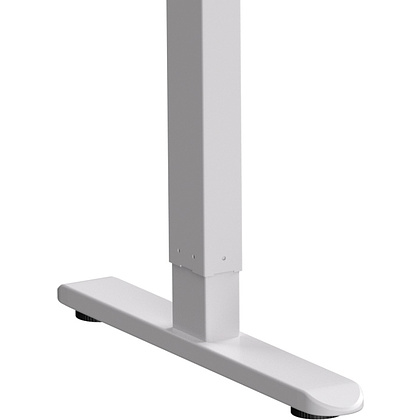 Стол с электроприводом WellDesk Basic 1300x675х18 белый/сосна аланд полярная (9191460+9072455) - 5