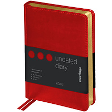  Ежедневник недатированный "xGold", А6