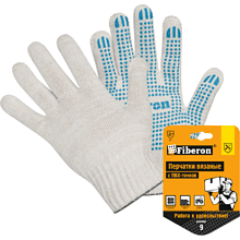 Перчатки трикотажные х/б, в и/у