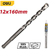 Бур по бетону Deli YS EDH-Y12160, 12x160 мм, SDS-PLUS - 2