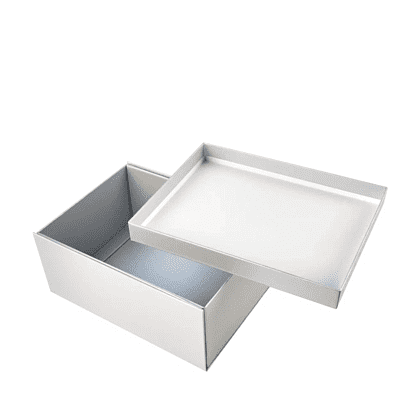 Коробка картонная, 220х160х95 мм, серебро - 4