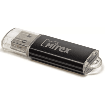 USB Flash накопитель 2.0 FlashDrive Mirex UNIT BLACK