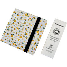 Cкетчбук для акварели "Potentate", горячий пресс, 12х12 см, 300 г/м2, 24 листа, флора