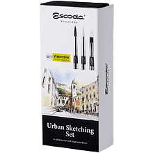 Набор кистей "Escoda. Urban sketching set"