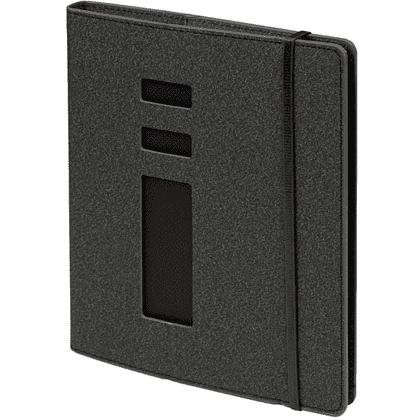 Ежедневник недатированный "La Manche", А5, черный