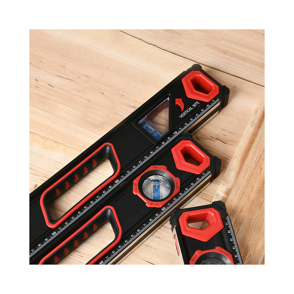 Уровень "Deli" 800 мм, с двойным обзором, пузырьковый - 3