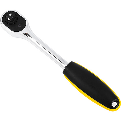 Набор торцевых ключей Deli "EDL2012T", 12 предметов, 10-24 мм, желтый, серебристый - 3