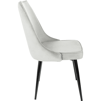 Стул Бюрократ "CH-K4", ткань, светло-серый, металл - 4