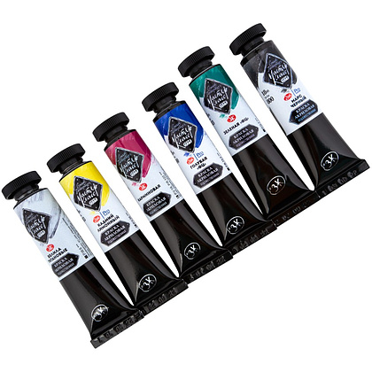 Краски акриловые "Мастер Класс базовые цвета", набор 6 цветов, 18 мл. - 5