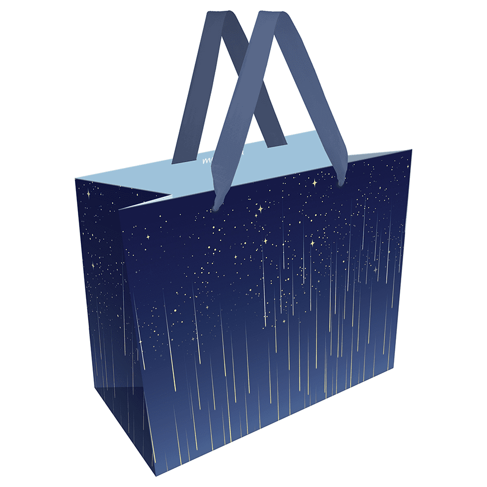 Пакет подарочный "Star rain", 32х26х12 см, ламинированный
