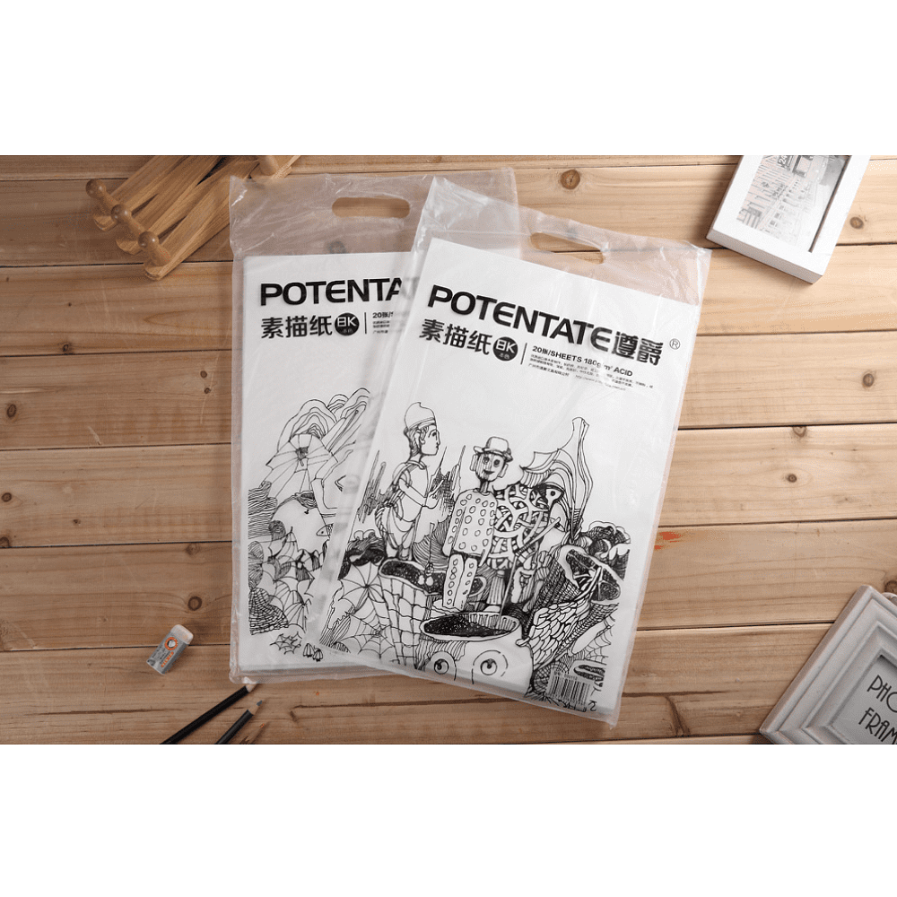 Бумага для рисования "Potentate", 180 г/м2, 78.7х109.2 см, натуральный белый - 3