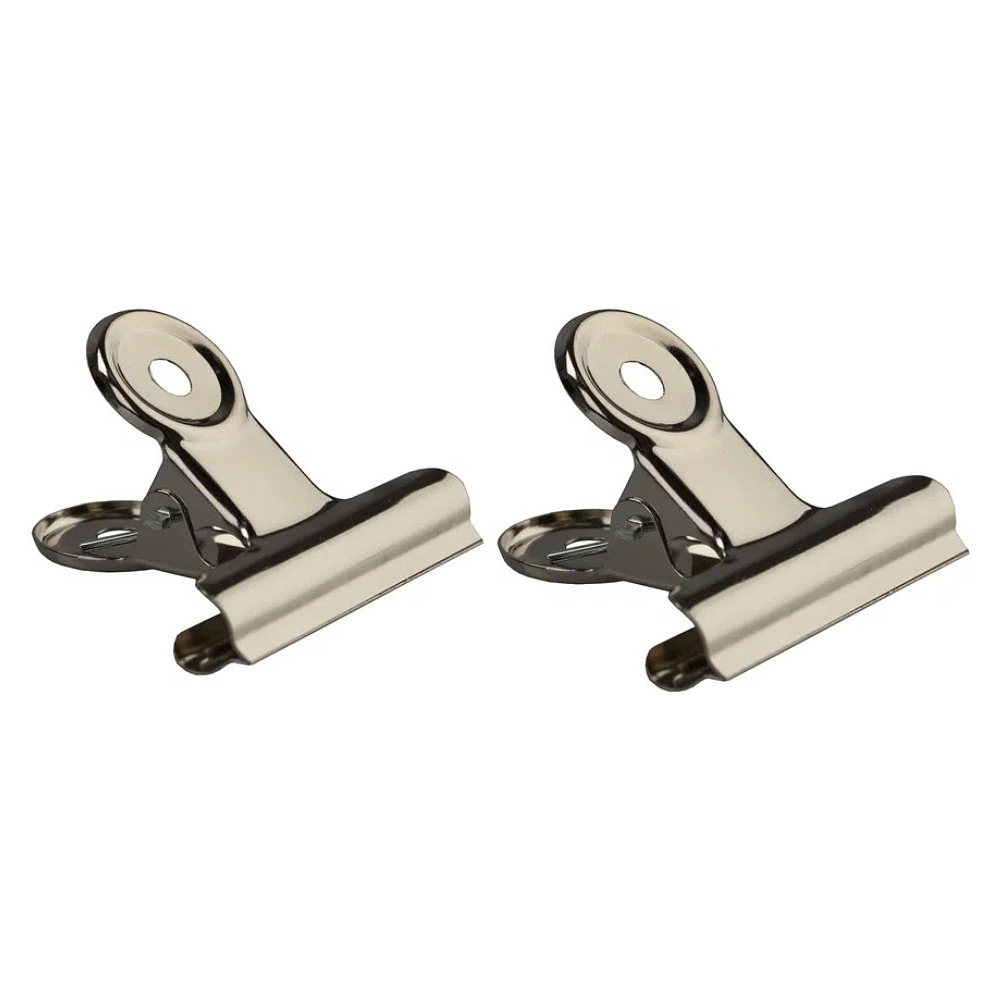 Зажим для бумаги "Сонет", 50 мм, набор 2 штуки - 3