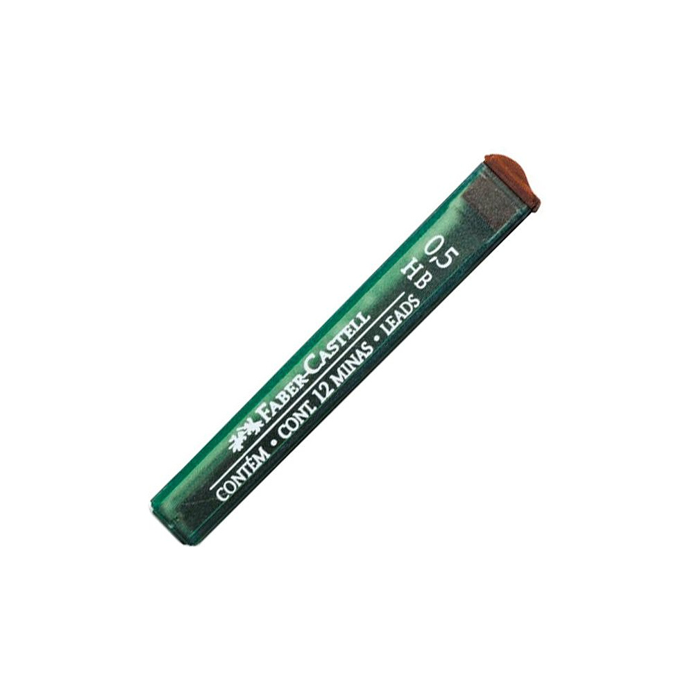 Грифели для автоматического карандаша "Polymer", HB, 0.5 мм, 12 шт