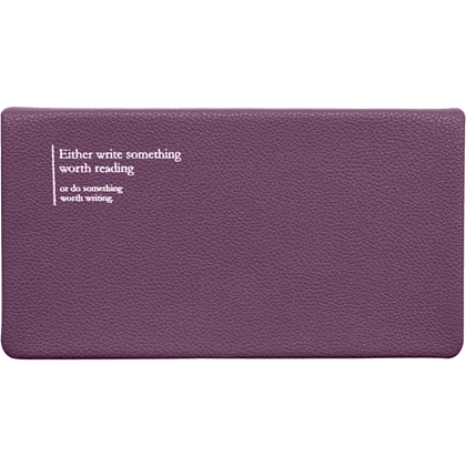 Еженедельник датированный "Prague" на 2026 год, А6, 128 страниц, сливовый