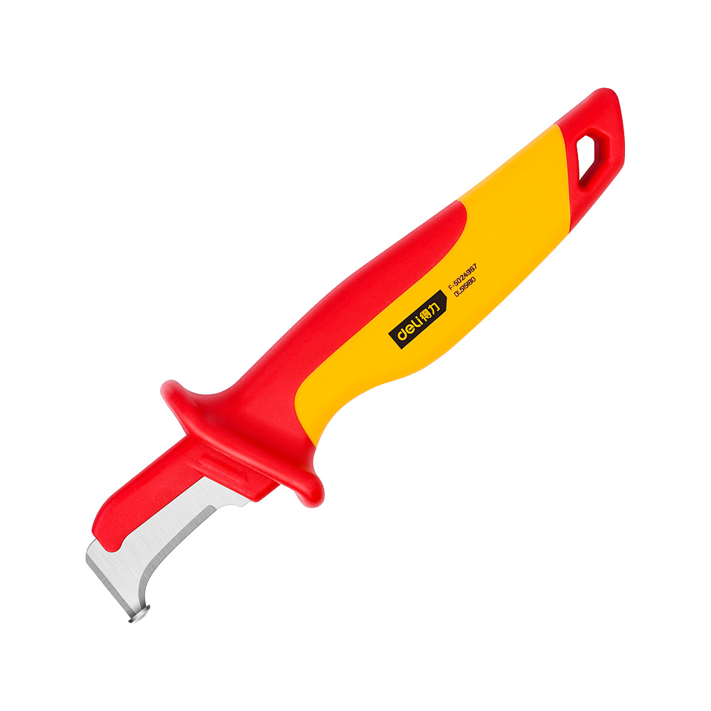 Нож для снятия изоляции, 180мм, VDE