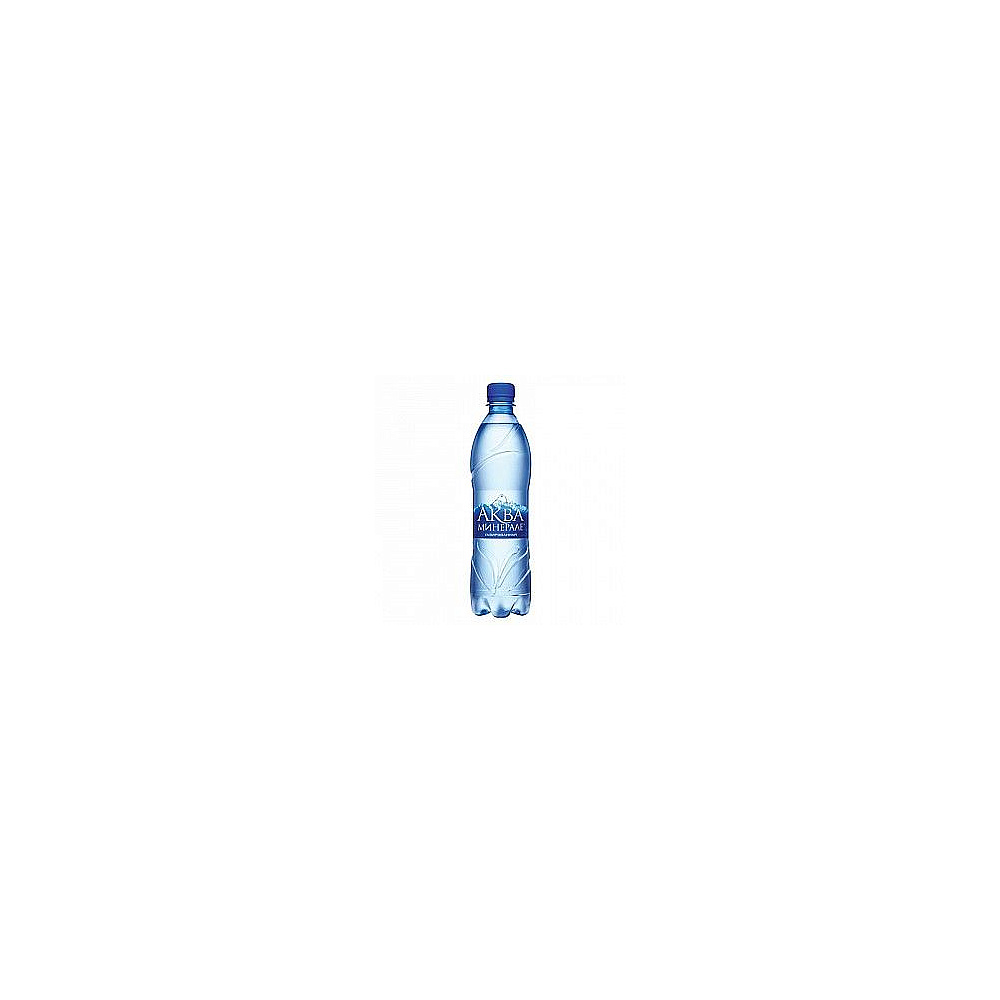 Вода питьевая "Аква Минерале", газированная, 0.5 л