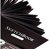 Скетчбук для графики "GrafArt. Total Black", 14.5x19 см, 150 г/м2, 80 л, черный - 3