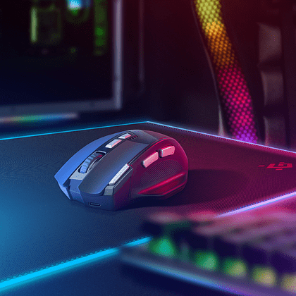 Мышь Defender Knight GM-885, беспроводная, черная - 10