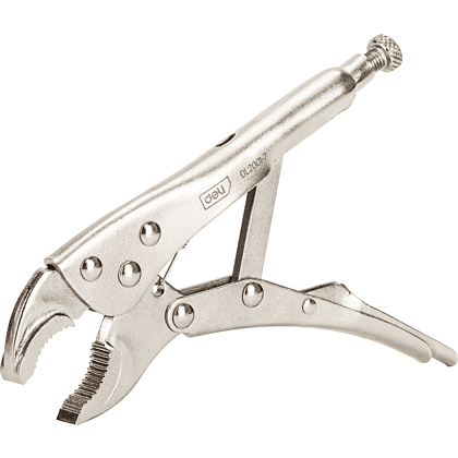 Клещи Deli YS EDL2001-7, зажимные, с фиксатором, 180 мм - 2