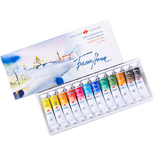 Краски акварельные "Белые ночи", набор 12 цветов