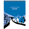Блокнот "Landscape", А5, 80 листов, клетка, ассорти  - 3