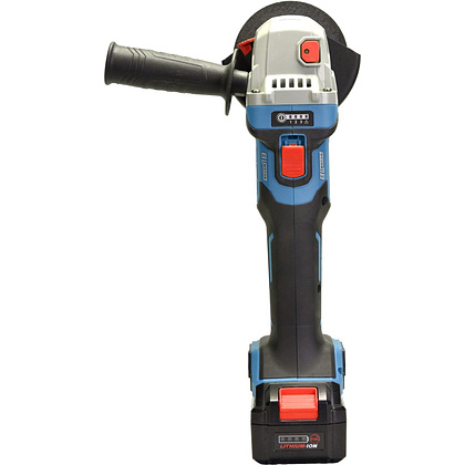 Угловая шлифмашина DongCheng DCSM04-125 (TYPE EM), 125 мм, 2 АКБ, 4 Ач, З/У 2 А - 4